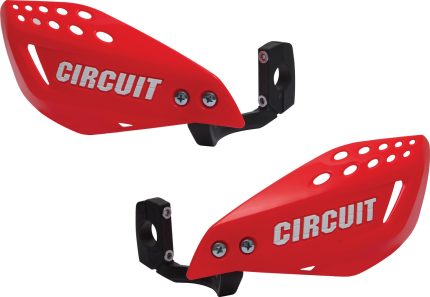Hand Guards Circuit Red