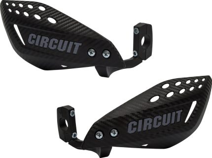 Hand Guards Circuit Carbon Look - Black/Grey